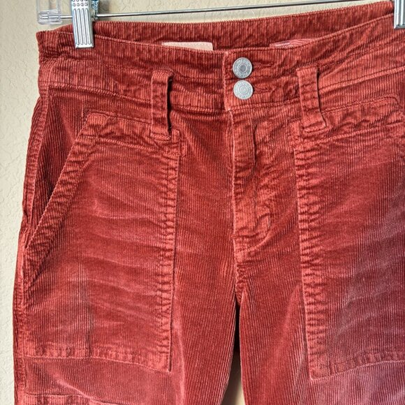 Anthropologie Pilcro The Wanderer Corduroy Distressed Pants - Picture 5 of 13